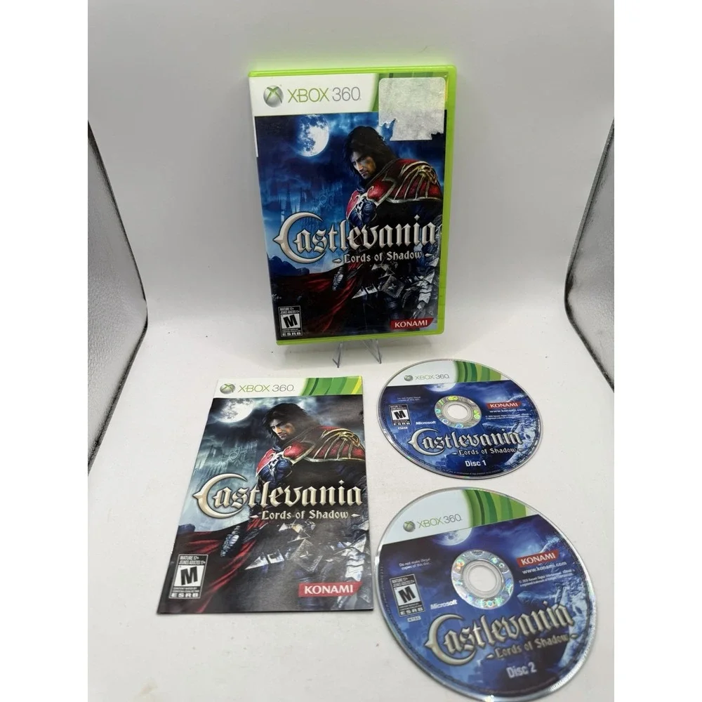 Castlevania Lords of Shadow Microsoft Xbox 360 Complete in Box CIB